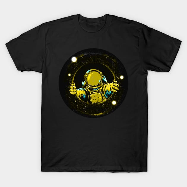 Space hall T-Shirt by Clown
